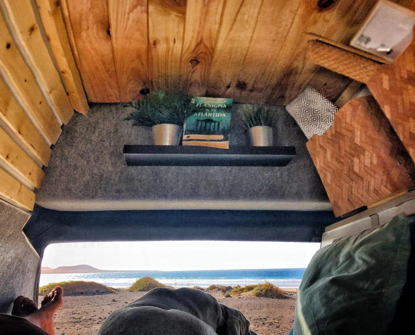 Furgoneta Camper Volkswagen White Villa Teguise  Holiday home